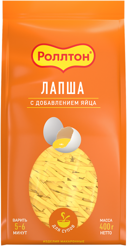 Макароны Роллтон Лапша яичная