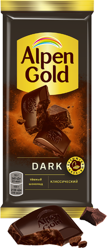 

Шоколад темный Alpen Gold Dark классический 80 г