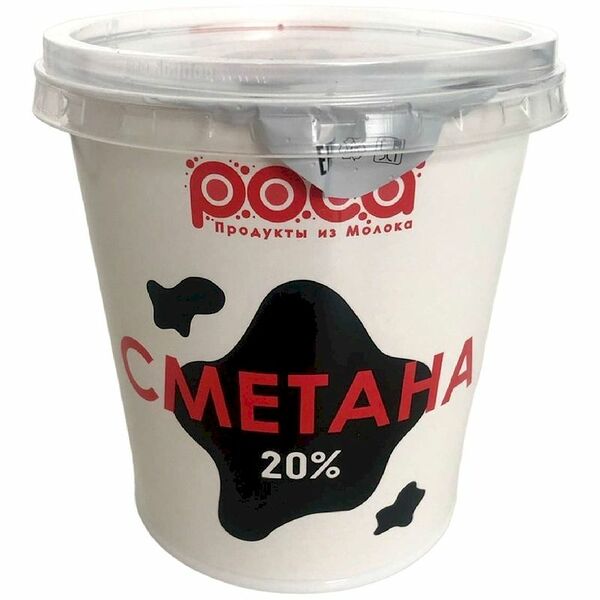 Сметана Роса 20% 300 г