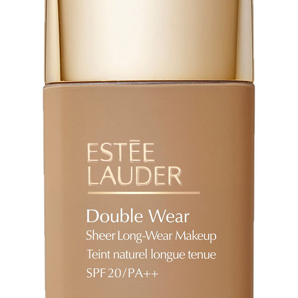 ESTEE LAUDER Double Wear Sheer Long-Wear Makeup Тональный флюид устойчивый SPF 20, 30 мл, 4N1 Shell Beige