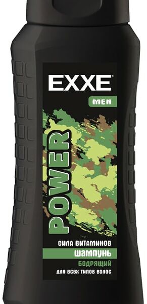 Шампунь мужской EXXE MEN POWER бодрящий 400мл