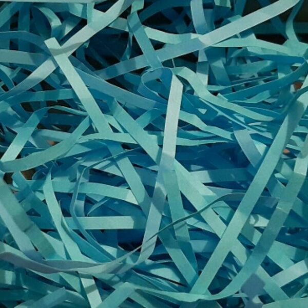 Наполнитель бумажный син (медиум) пл80гр офсет упаковка 100гр БН-100с