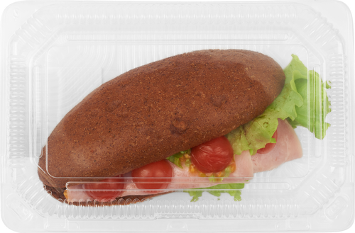 

Сэндвич ЛЕНТА FRESH из ржаного хлебца с ветчиной, 140г