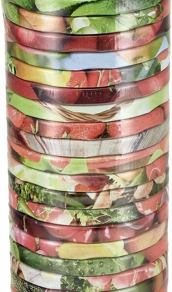 Крышки Seasons металлические винтовые 82мм 20шт