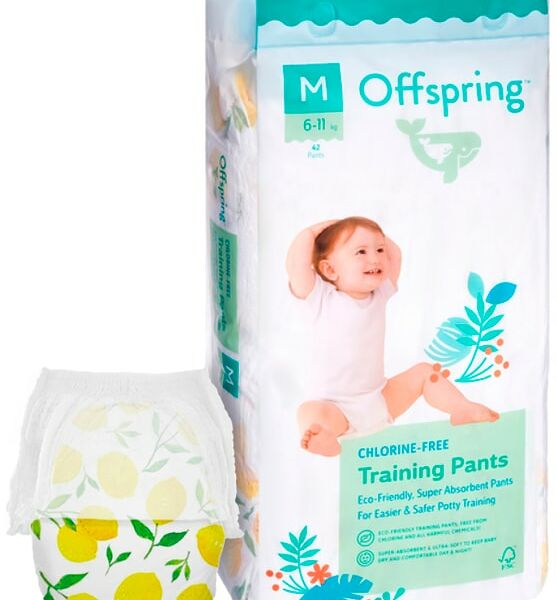 Подгузники-трусики Offspring Лимоны M 6-11кг 42шт