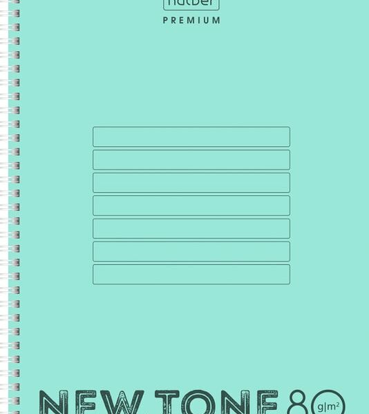 Тетрадь Hatber Premium NEWtone Pastel Мята в клетку 80л А4