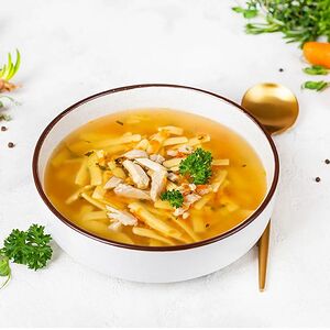 Суп куриный с домашней лапшой 350 г