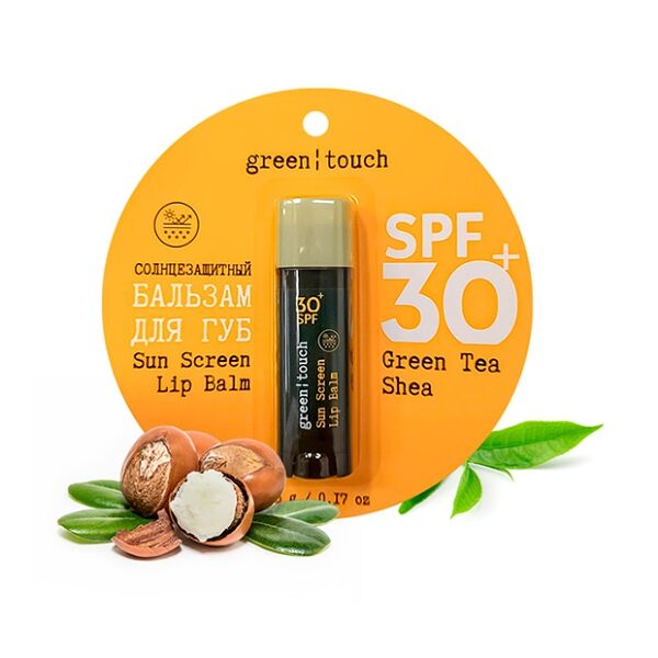 Бальзам для губ Green touch солнцезащитный SPF 30