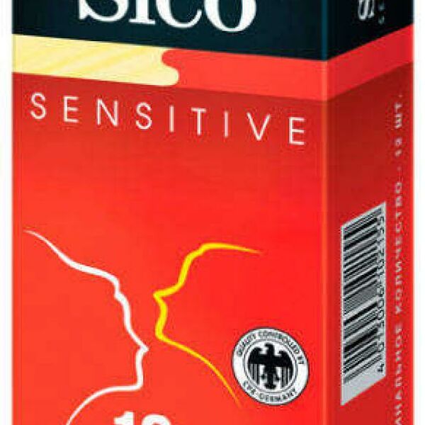 Презервативы Sico Sensitive контурные анатомической формы 12 шт.