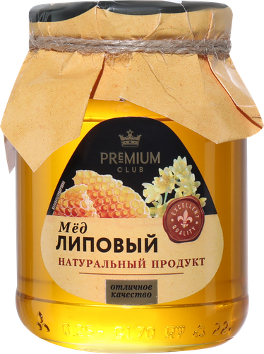 

Мед липовый PREMIUM CLUB, 350г