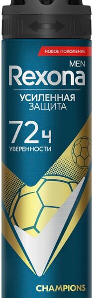 Антиперспирант-дезодорант Rexona Champions 150мл