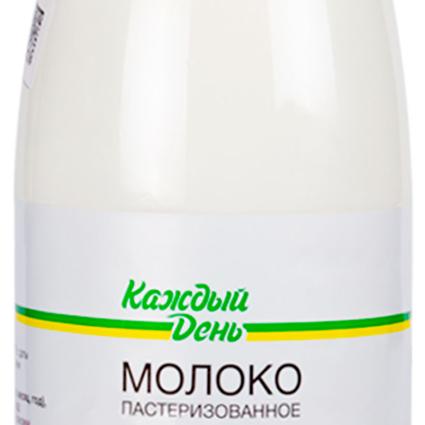Молоко пастеризованное Каждый день питьевое 2,5%