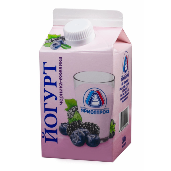 Йогурт Ярмолпрод Черника-ежевика 1,5%