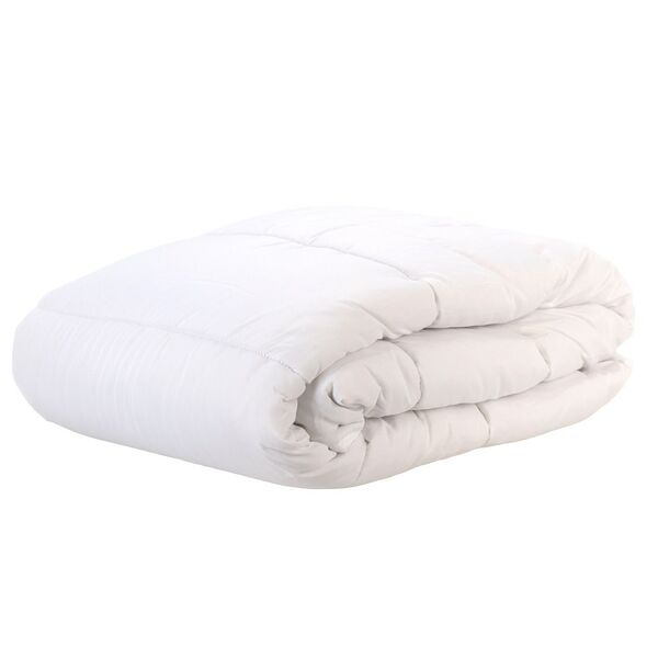 Одеяло всесезонное СТМ ДОМОВОЙ 1.5-сп 140х205см нап-ль: овеч.шерсть 50%, п/э вол.50%, чехол: микрофибра, 100% п/э 220г/м2, чемодан,343Н