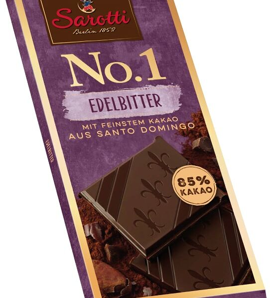 Шоколад Sarotti Горький No.1 Extra Dark 85% 100г