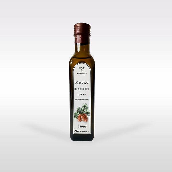 Масло кедрового ореха сыродавленное, 250 мл