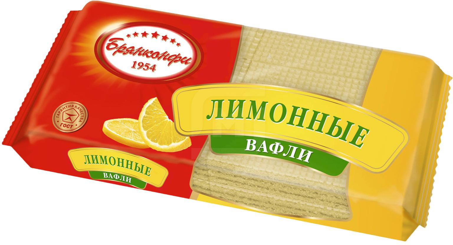 

Вафли Брянкофи лимонные