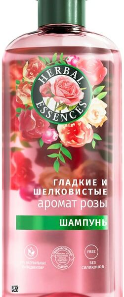 Шампунь для волос Herbal Essences Аромат розы 350мл