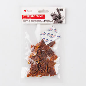 Лакомство для кошек ВкусВилл "Вяленое говяжье вымя, ломтики"