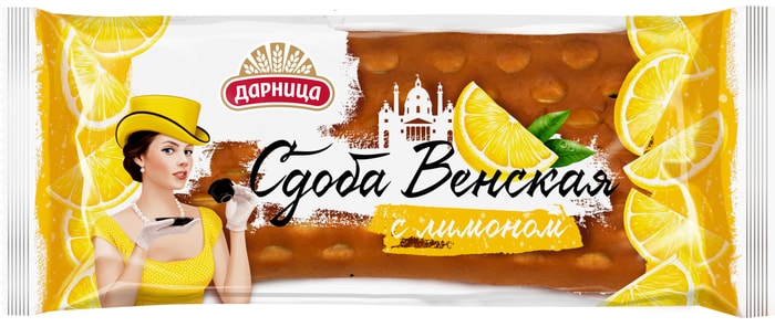 

Сдоба Дарница Аладушкин Венская с лимоном 200 г