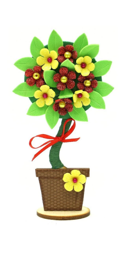 Набор для творчества Волшебная мастерская Топиарий мини летний