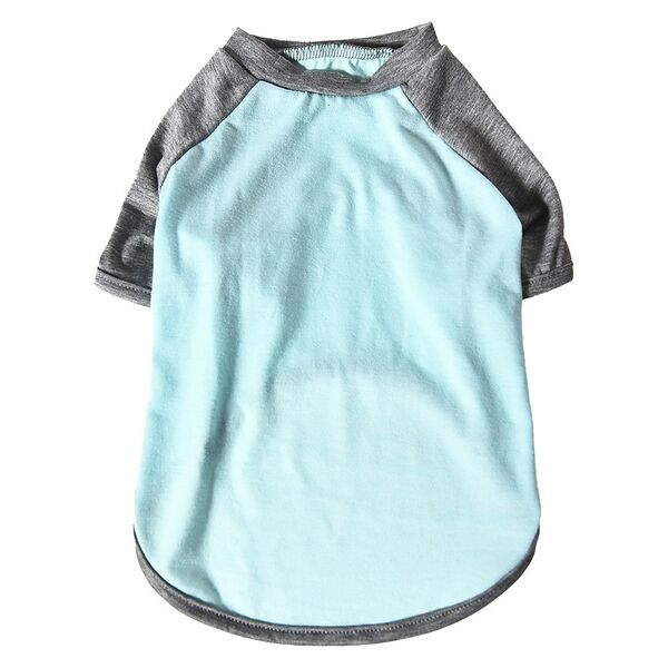 Футболка для собак FOXIE Snowstorm M (длина спины 35 см, обхват груди 32-36 см) голубая