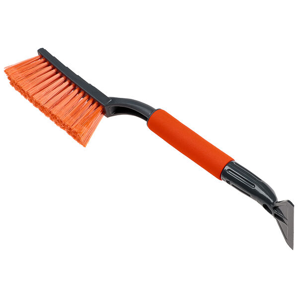 Ермак щетка для уборки снега с распушенной щетиной+скребок, 45.5см