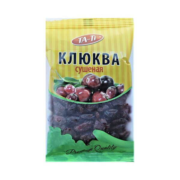 Клюква сушеная TA-TI вес 100г.
