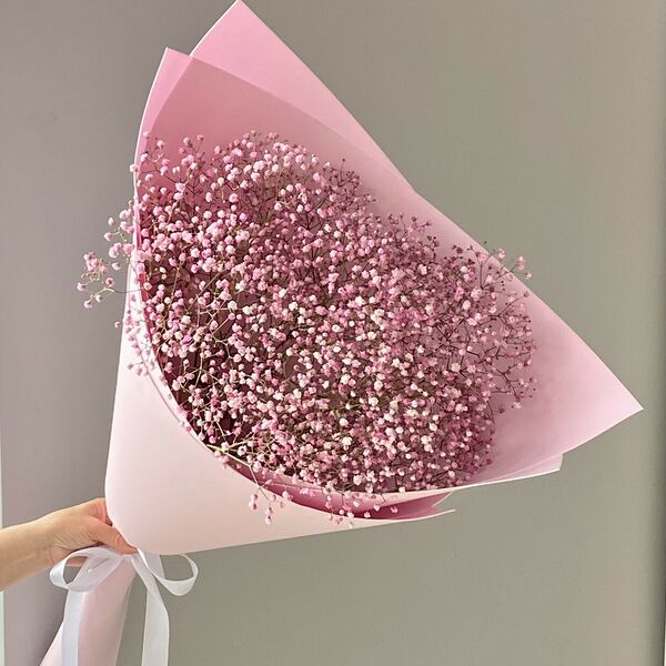 Розовое облако гипсофил