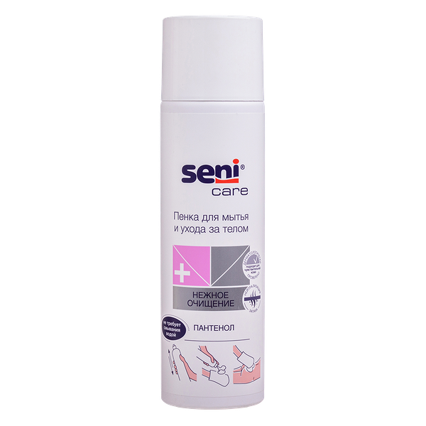 Seni Care Пенка для мытья и ухода за телом с пантенолом 500 мл