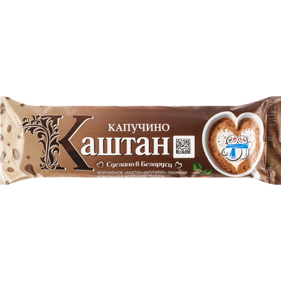 Мороженое"КАШТАН-КАПУЧ"(плом,коф,эск)80г