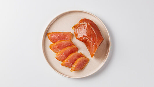 Карпаччо из индейки сырокопченое