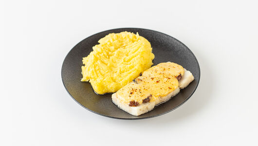 Филе минтая под сыром с картофельным пюре ДК