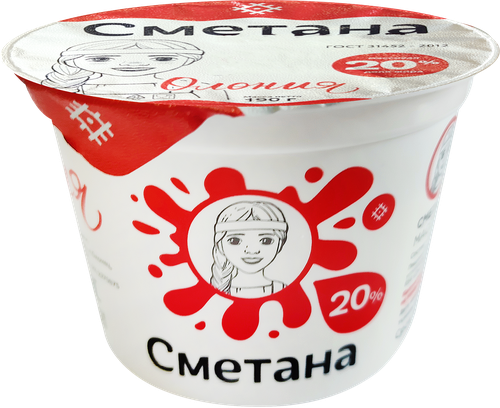

Сметана Олония 20%, 190г