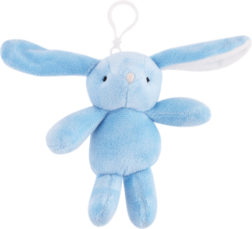 

Игрушка-брелок Homeclub Кролик на крючке 10,5 см, текстиль, в ассортименте