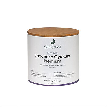 Чай зеленый Origami Tea Гёкуро премиум 50г, Россия