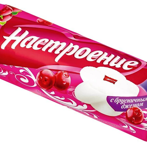 Мороженое Настроение с брусничным джемом 500 г