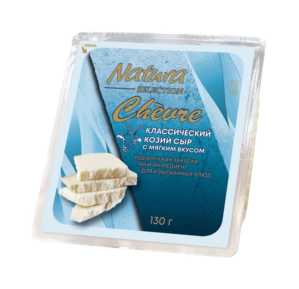 

Сыр фасованный Козий Chevre 50% Natura Selection 130 г