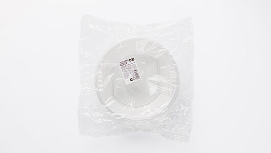 Набор тарелок бесцветные