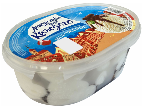 СЗМЖ Мороженое Лекарство для Карлсона ванильное ванна