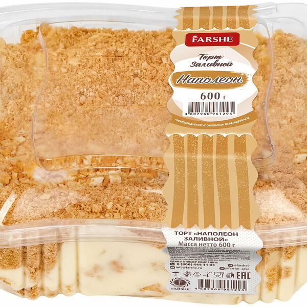 Торт Farshe Наполеон заливной 600 г