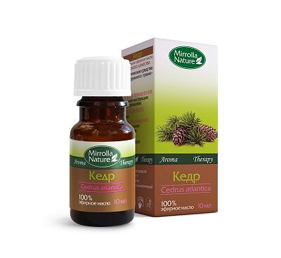 Масло эфирное Кедр 10мл (Мирролла)
