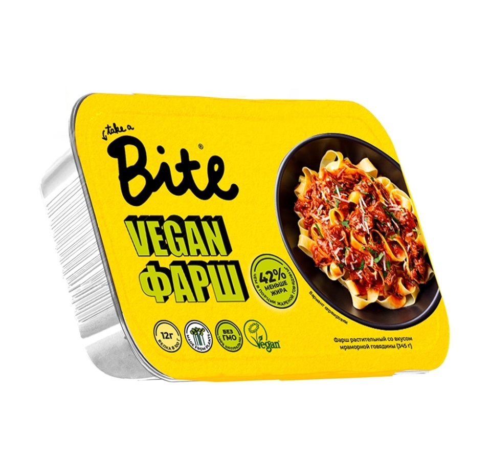 

Растительный фарш, Take a Bite, 345 г, Россия