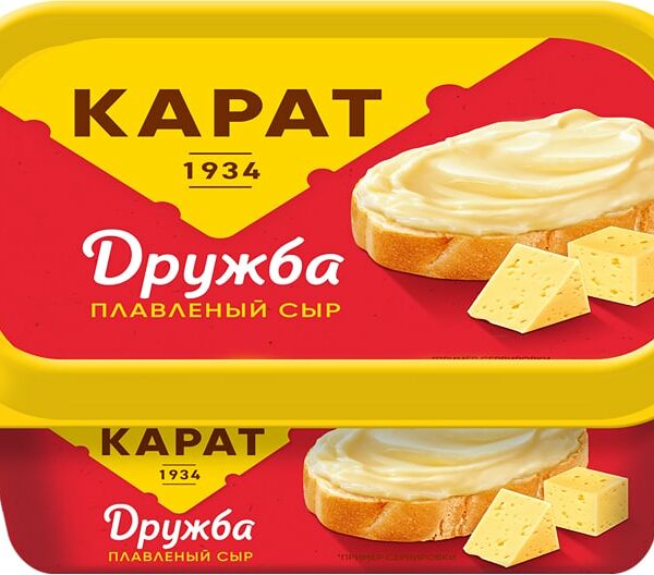 Сыр плавленый Карат Дружба 45% 200г