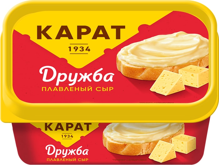 

Сыр плавленый Карат Дружба 45%, 200 г