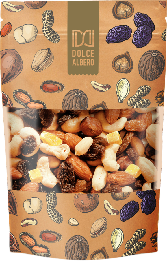 

Смесь DOLCE ALBERO орехи и цукаты 200 г