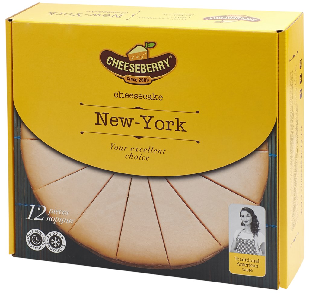 

Чизкейк Cheeseberry New-York 1 кг
