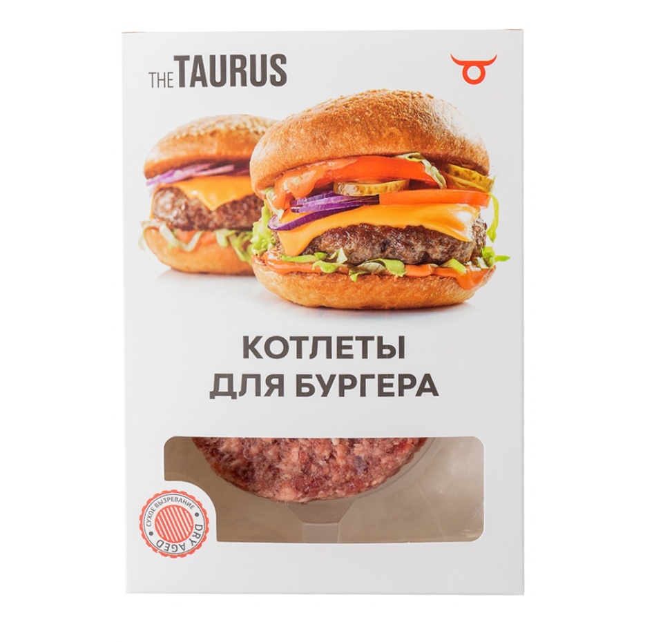 

Бургерная котлета из говядины Dry aged охлажденная Taurus