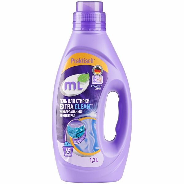 Гель для стирки Meine Liebe Extra Clean Эффективная формула Универсальный 1.3л