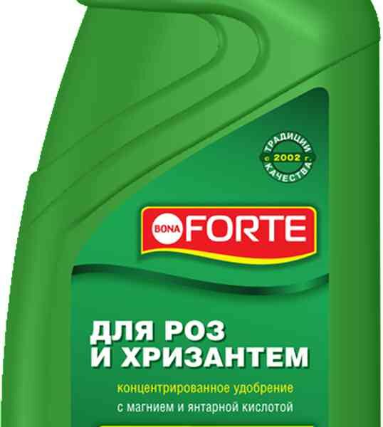 Удобрение для роз и хризантем концентрированное жидкое Bona Forte